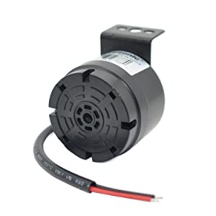Còi lùi tròn xe nâng 12v 105db- uiversal backup alarm forklift truck 1-25 tons toyota tcm mitsubishi