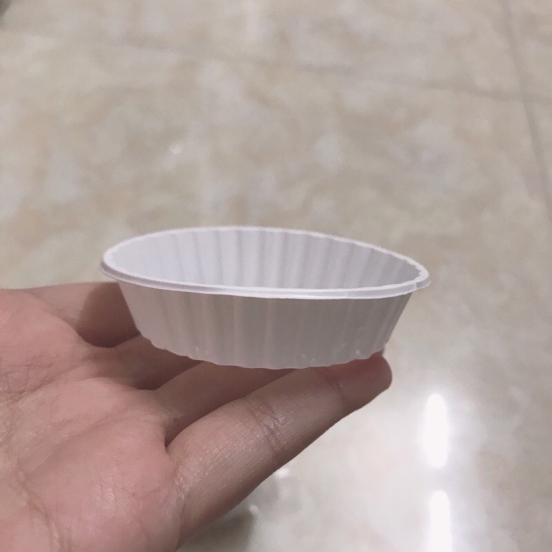 Chén nhựa đựng tương lốc 100 cái