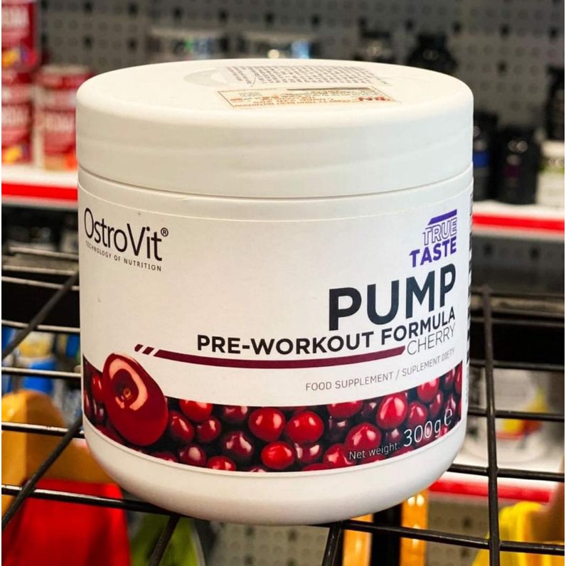 OSTROVIT PUMP PRE-WORKOUT FORMULA TĂNG SỨC MẠNH SỨC BỀN (30 LẦN DÙNG)