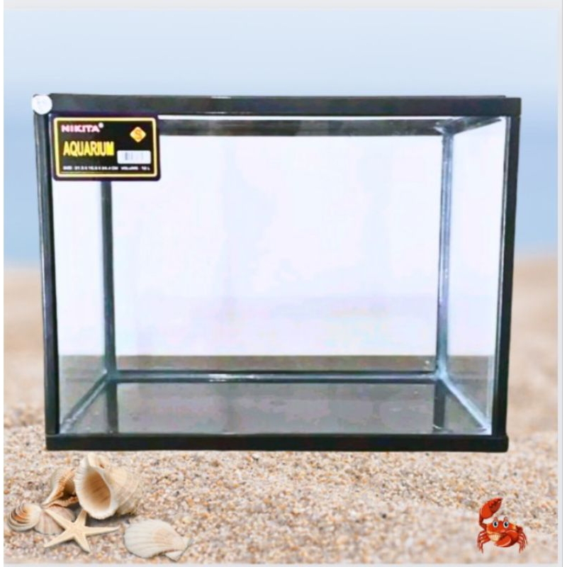 Tank Aquarium Aquascape NIKITA SIZE 60CM + PACKING KAYU