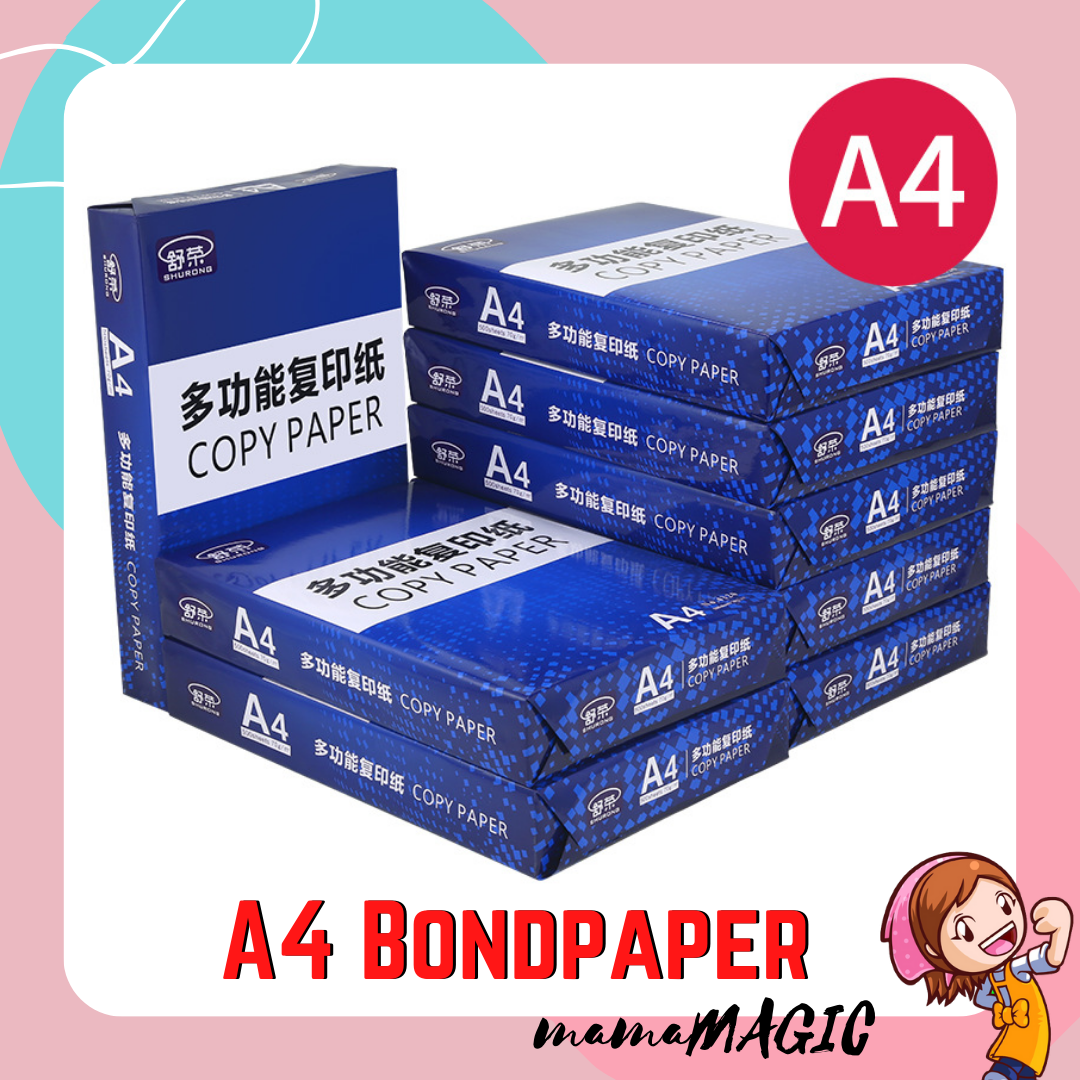𝓜𝓜 A4 500 sheets White Bond Paper Printing Sketching Drawing Paper For
