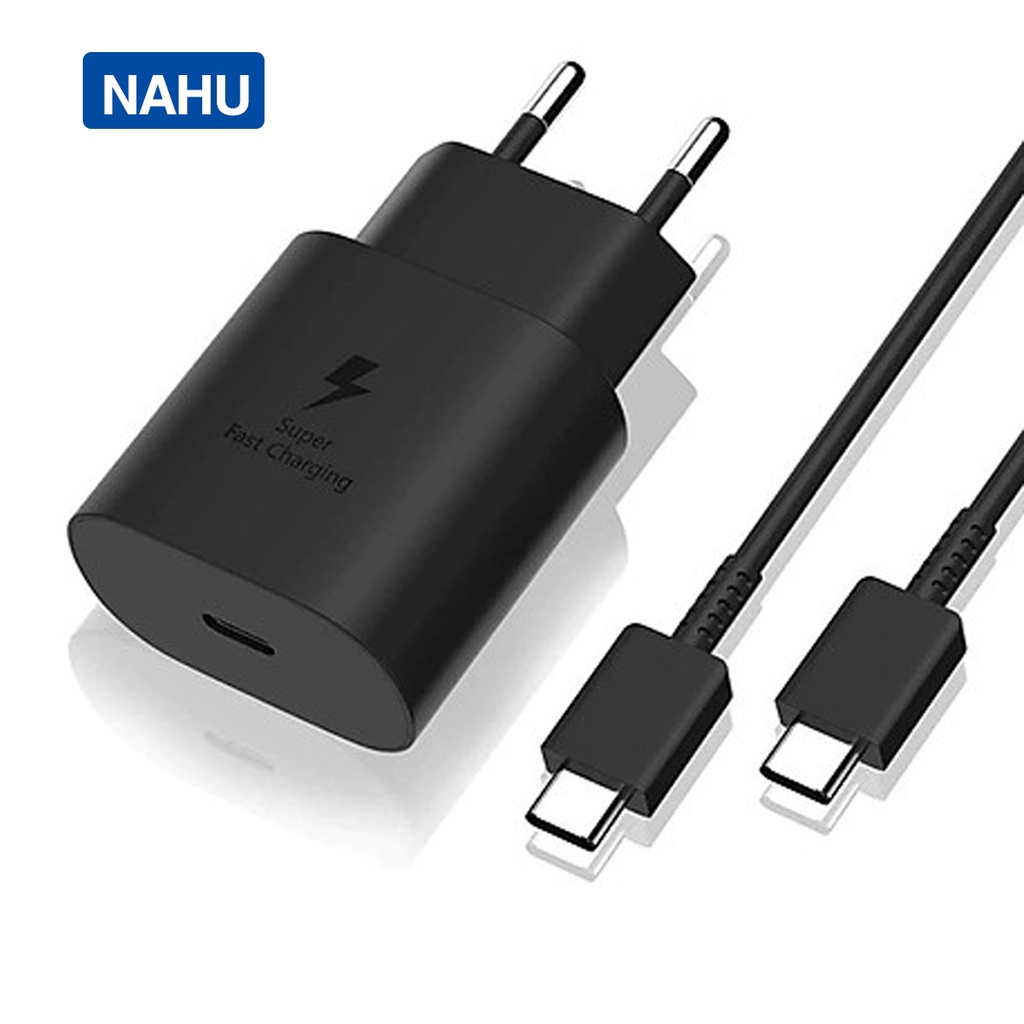 Sạc Nhanh Samsung 25W Type C PD 25W màu đen