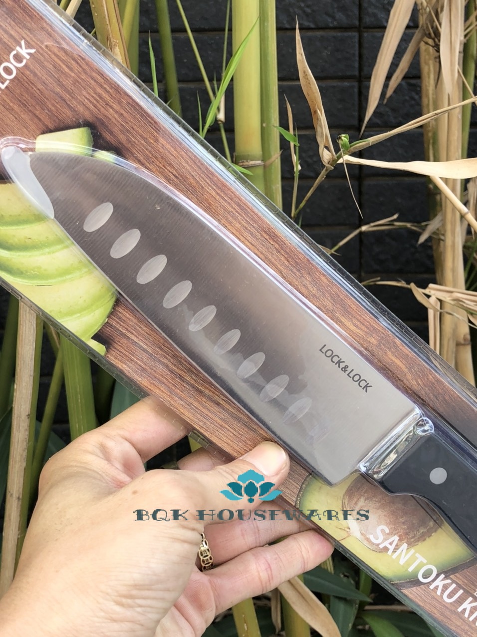 Dao chặt xương Lock&Lock Santoku CKK921 CKK920