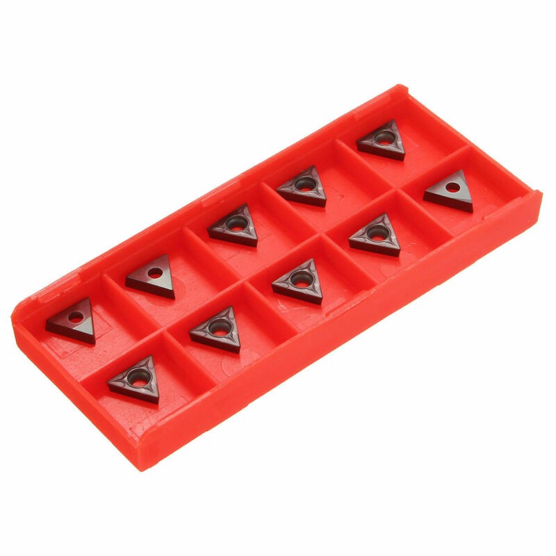 10Pcs/Box TCMT 731 Carbides Inserts Blade Lathe Turning Boring Tools Carbide Inserts C6 Grade 1/4&5/16