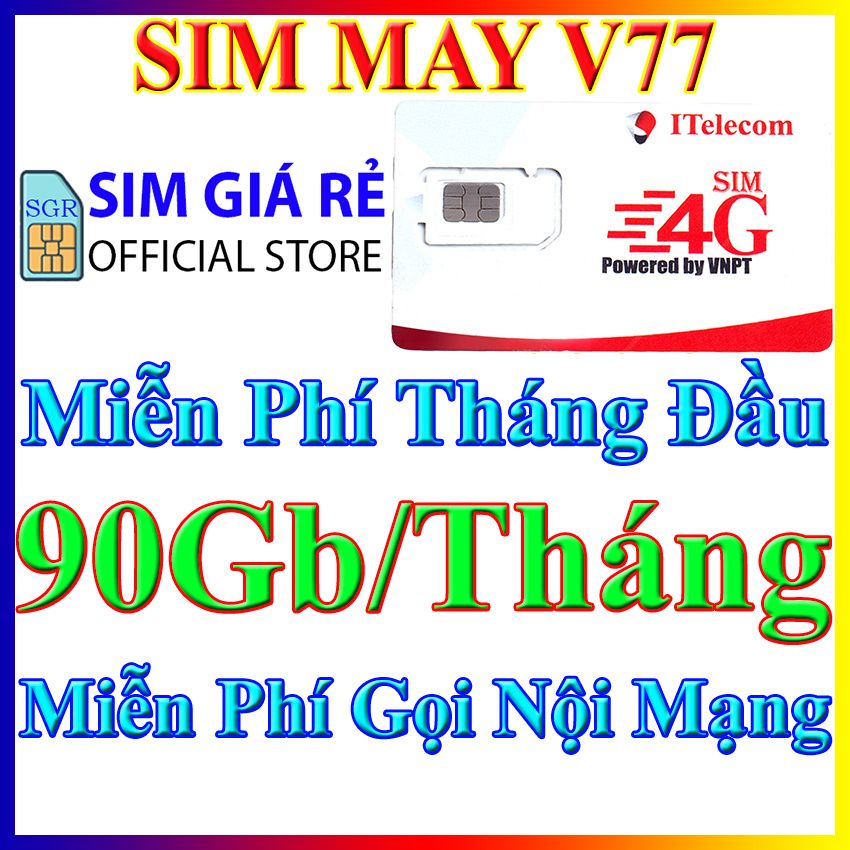 Sim 4G Vina Itel gói 3GB/ngày (90GB/tháng) hãng Itelecom + Miễn phí gọi nội mạng Vinaphone – Giống như sim 4G Vinaphone VD89P (VD89 Plus) – Shop Sim Giá Rẻ