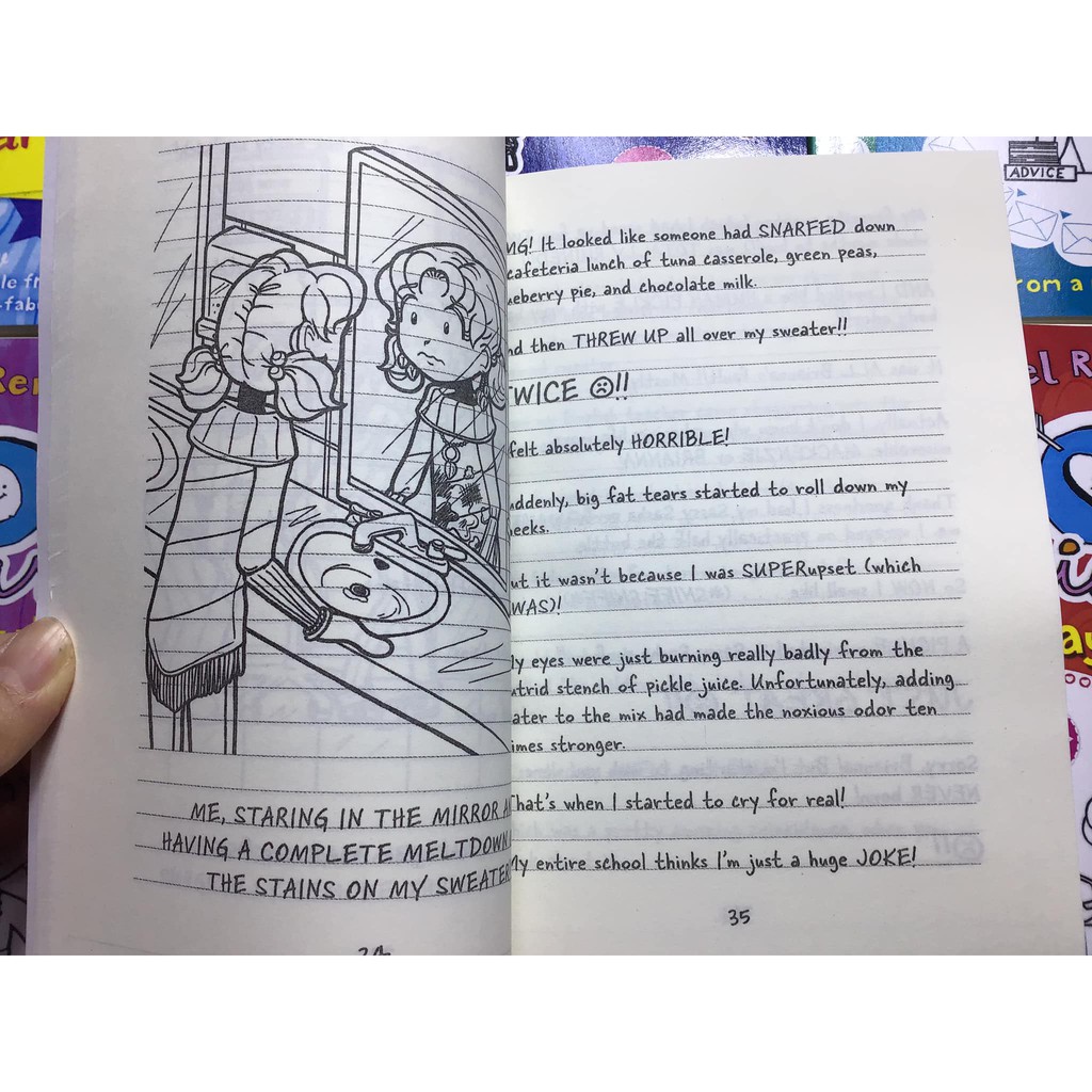 Bộ FULL 12q - Dork Diaries (Bộ đồ chơi)