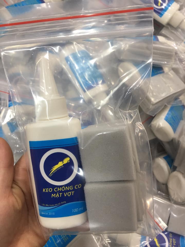 Keo Sữa Bóng Bàn Dán Mặt Vợt Chống Co  100ml Tăng Độ Bền Cho Mặt Vợt Giảm Vỡ Viền Cho Mặt Vợt