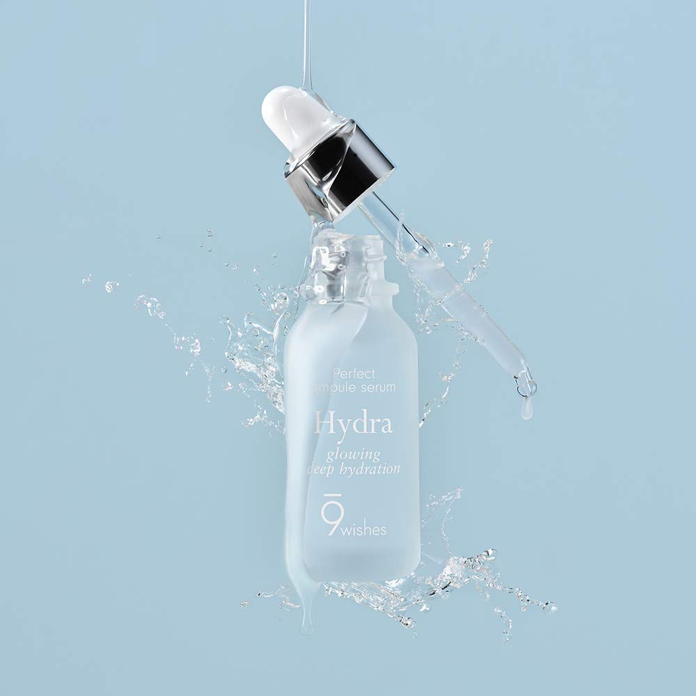 Tinh chất 9 Wishes Hydra Glowing & Deep Hydration Ampule Serum 25ml ( Full - Chiết )