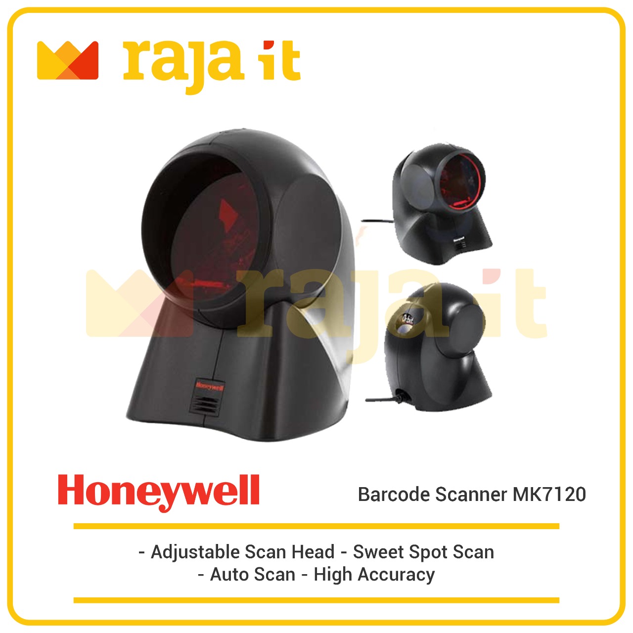 HONEYWELL Barcode Scanner Omni MK7120 MS7120 MK 7120 1D Orbit USB