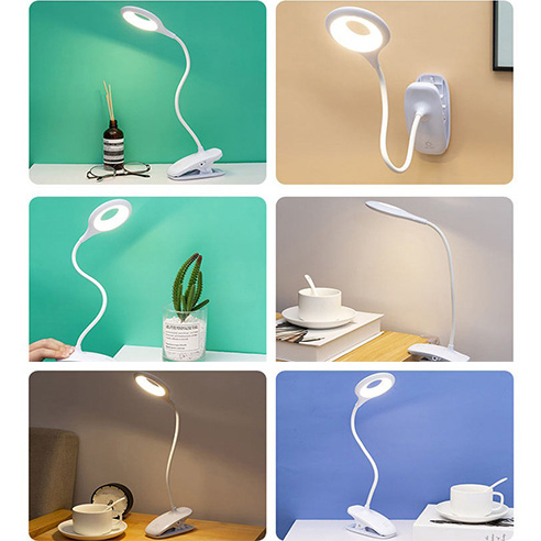 Table lamp Type-c can clip and upright eye protection study night light Student dormitory lamp bedroom study bedside lamp