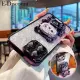 New Phone case Xiaomi Redmi A5 Back cover with Gradient 3D Bear Folding Stand Bracket Luxury Slim 6D Plating Glitter Girls for Redmi A5 case. 