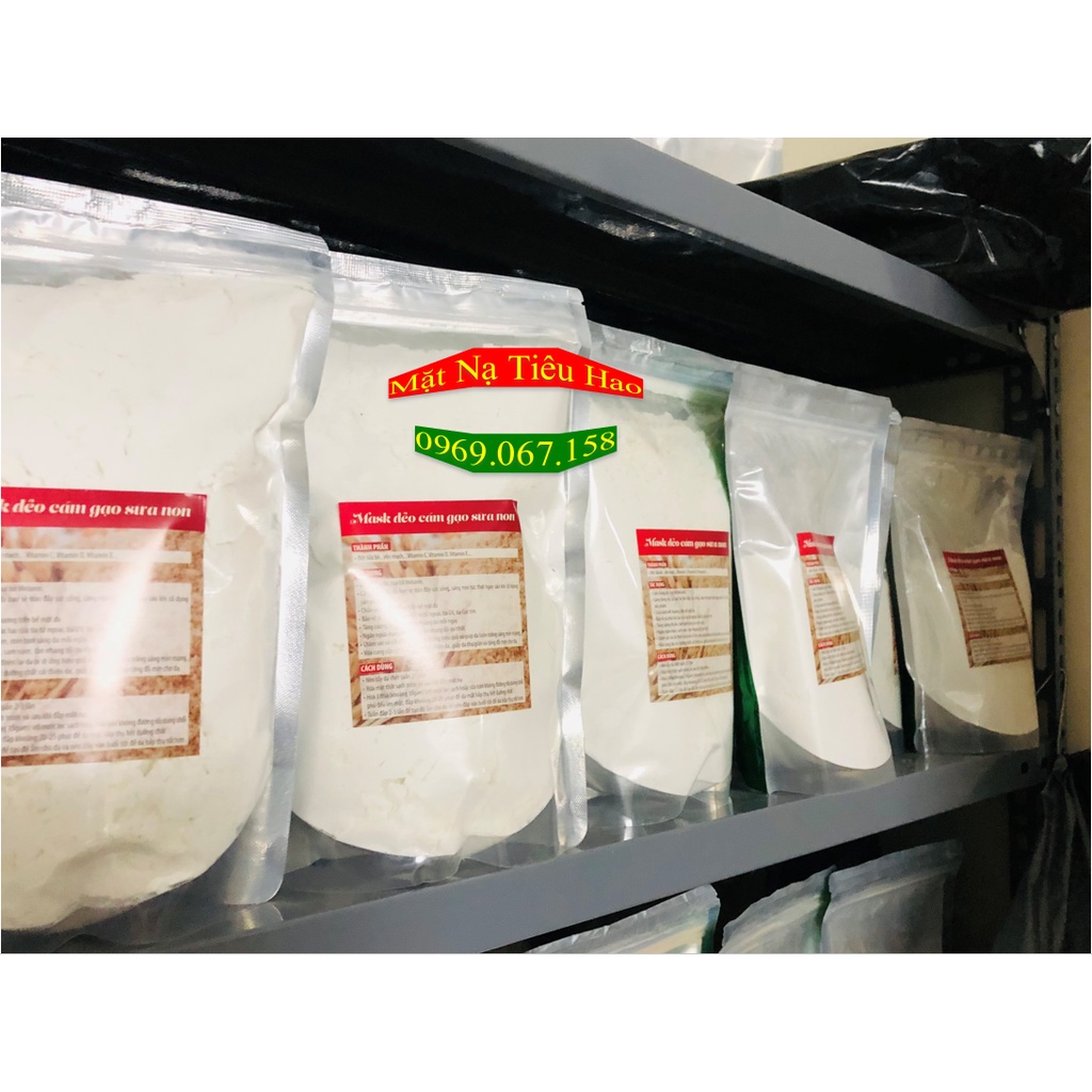 Bột đắp mặt nạ Sữa Non collagen handmade 1kg