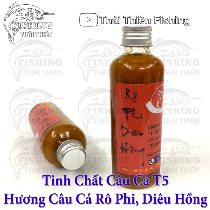 Tinh Mùi Câu Cá, Hương Dụ Cá Rô Phi Diêu Hồng T5 Chuyên Dùng Câu Tay Câu Đài Câu Tự Nhiên Kích Thích Cá Nhanh Ăn Mồi