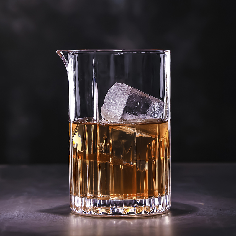 【Hottest Trends】 Mixing Glass Bartender Beaker Stirring Glass With Thick Weighted Bottom