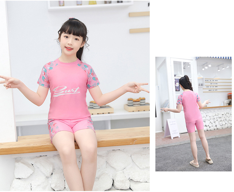 Bộ đồ bơi cho bé 3 món có size lớn