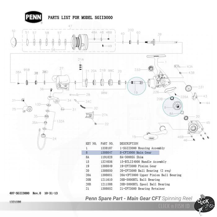 penn fishing reel schematics Penn Battle Schematic Fishing Reel Schematic Penn Battle Ii 5000 PENN  SPINNING REEL PART