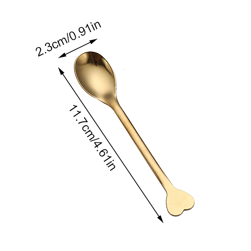 2pcs%20Stainless%20Steel%20Love%20Handle%20Shaped%20Coffee%20Spoon%20Teaspoon%20Children%20Spoon%20Beautiful%203%20Colors%20Coffee%20Tea%20Use%20Kitchen%20Spoon%20-%20Image%202