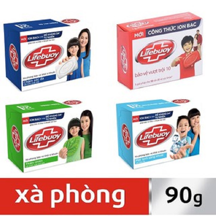 [HCM]Xà bông cục Lifebuoy 90g