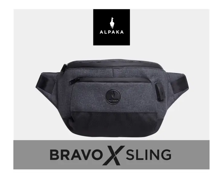 Alpaka Bravo X Sling The Ultimate Anti Theft Bag Essential Passport Nintendo Switch Camera Ipad Pro Cut Proof Fireproof Weatherproof With External Usb Port Sling Bag Lazada Singapore