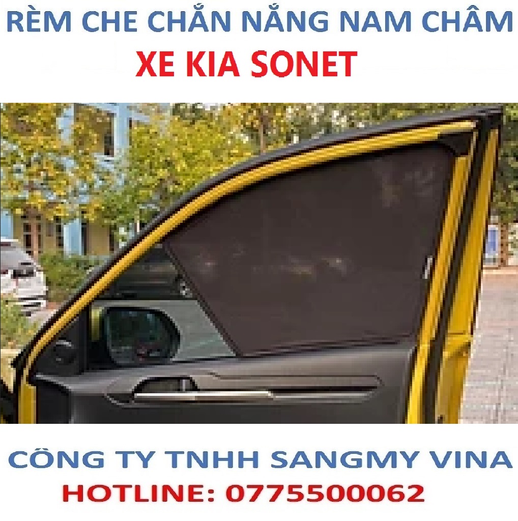 RÈM CHE NẮNG NAM CHÂM XE KIA SONET