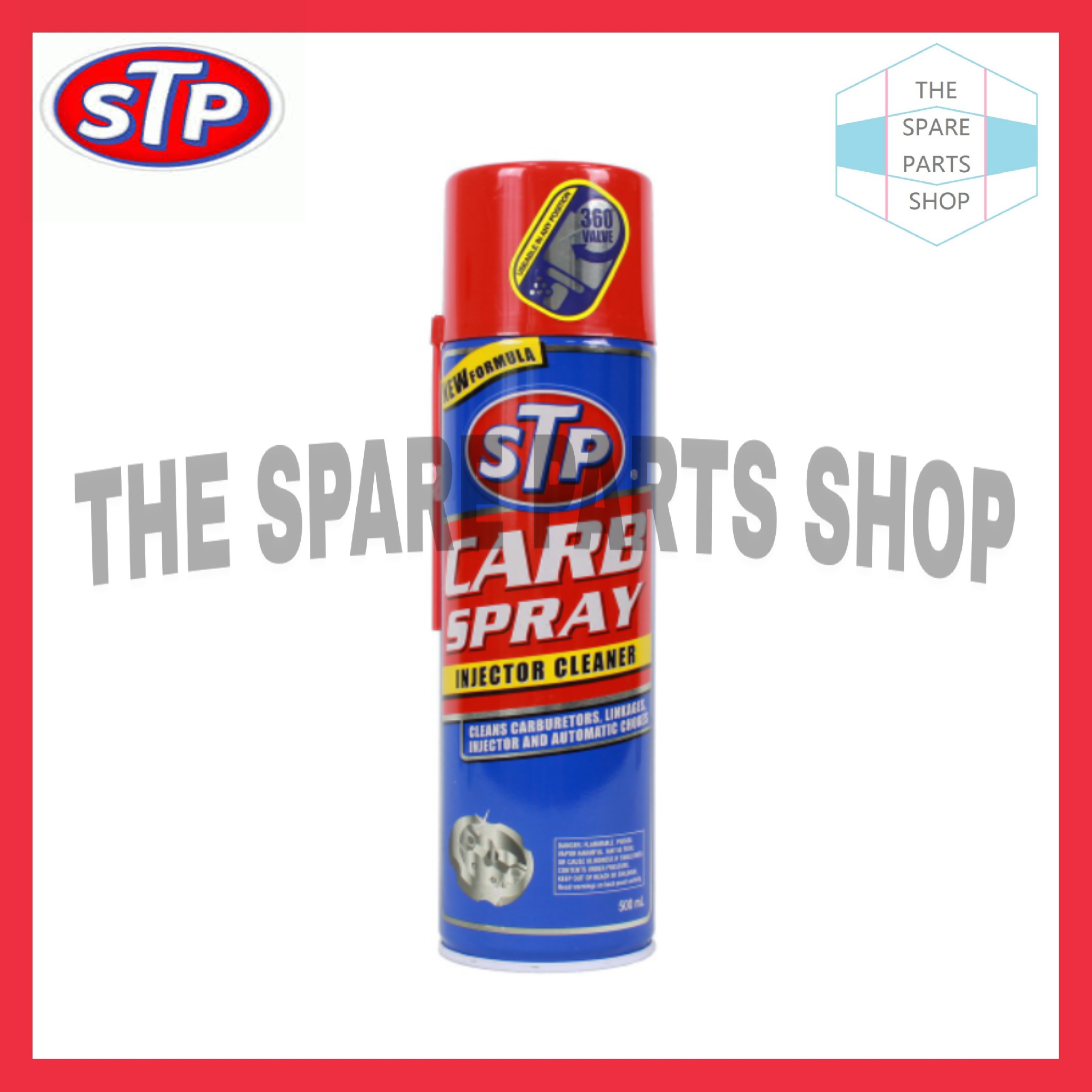 STP CARBURETOR CLEANING SPRAY INJECTOR CLEANER THROTTLE BODY CLEANER