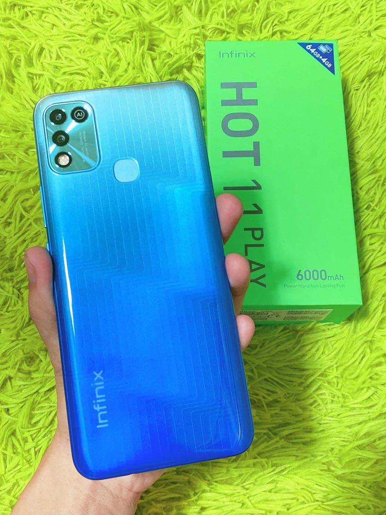 infinix hot 11 play box