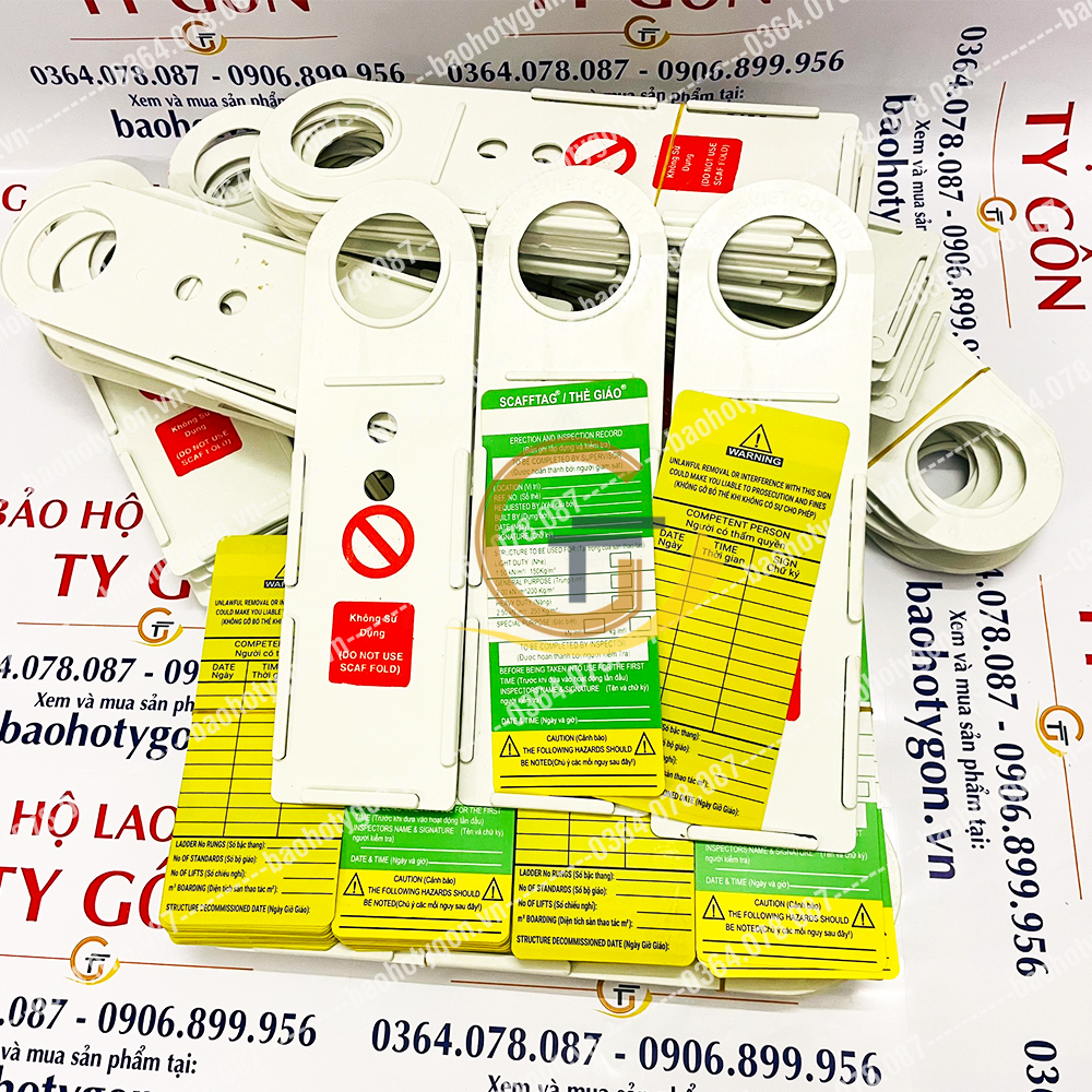 Thẻ treo giàn giáo