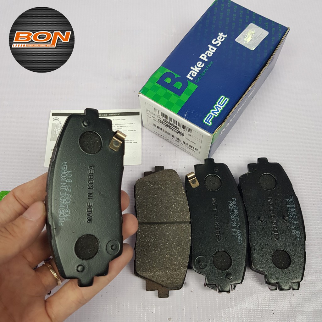 Má phanh ( bố thắng ) đĩa trước xe Kia Morning ( 2012 - 2021) ( Mã: 581011YA00 / 581011YA10 )