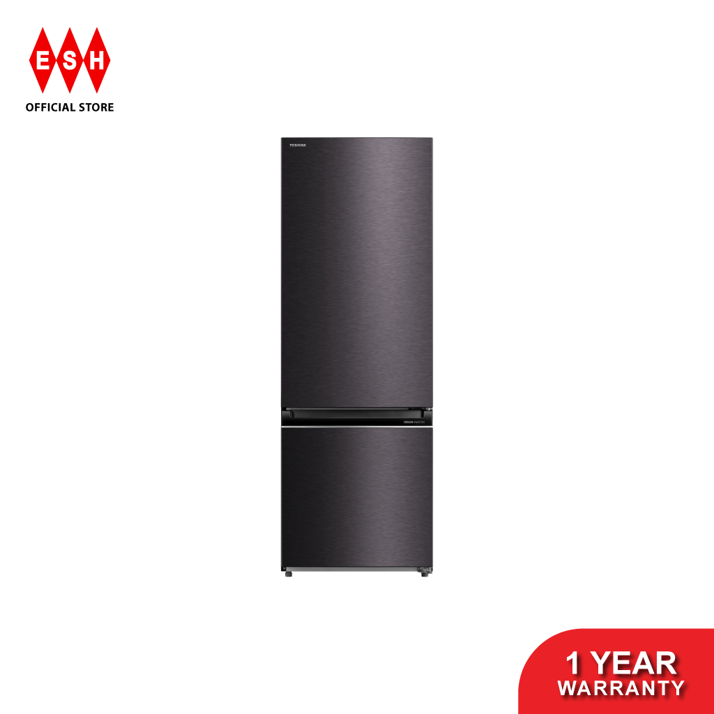 Toshiba GRRB410WEPMY(37) 380L 2 Doors Refrigerator (Deliver within