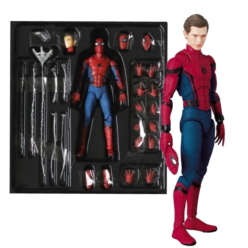 Ml pvc action figure sp-m homecoming mafex 047 model toy gift no box