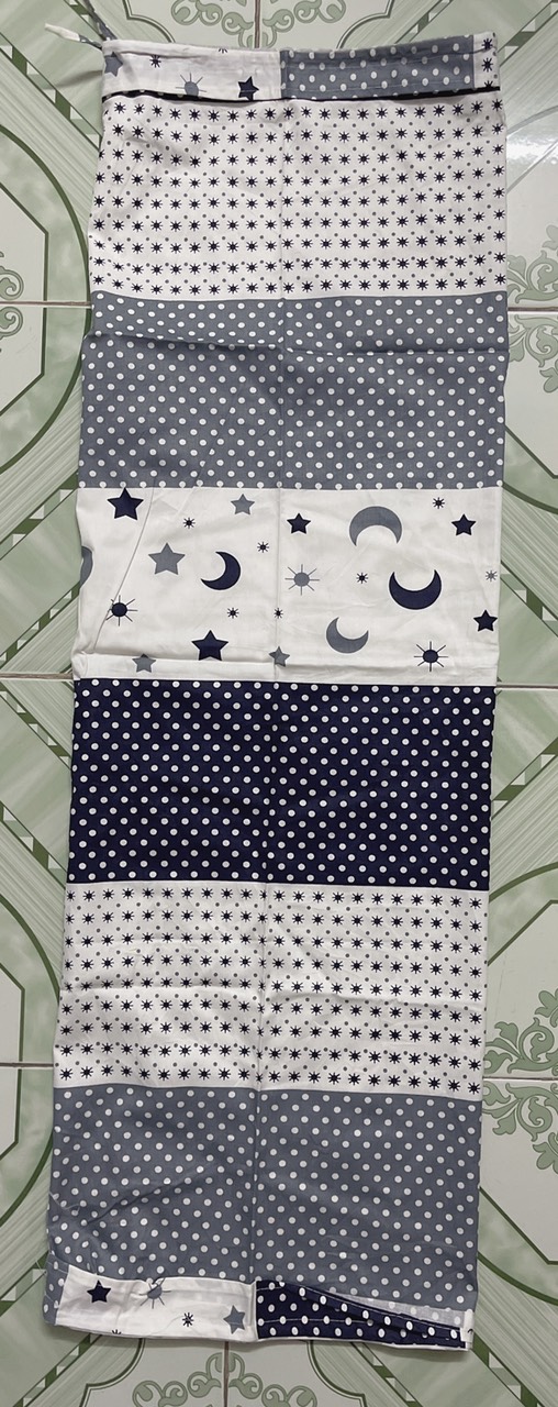 Combo 2 Áo Gối Ôm Cotton 35 x 100 (Màu Sắc Giao Ngẫu Nhiên)