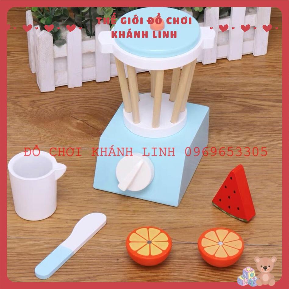 SET 6 MÓN ĐỒ CHƠI NHÀ BẾP BẰNG GỖ CHO BÉ