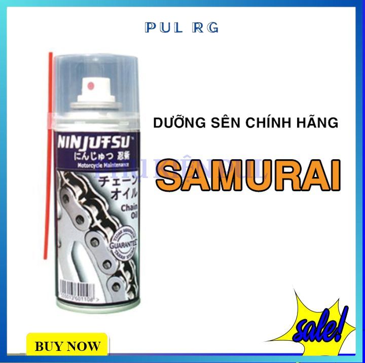 Xịt dưỡng xích sên samurai NZ002 hàng chính hãng
