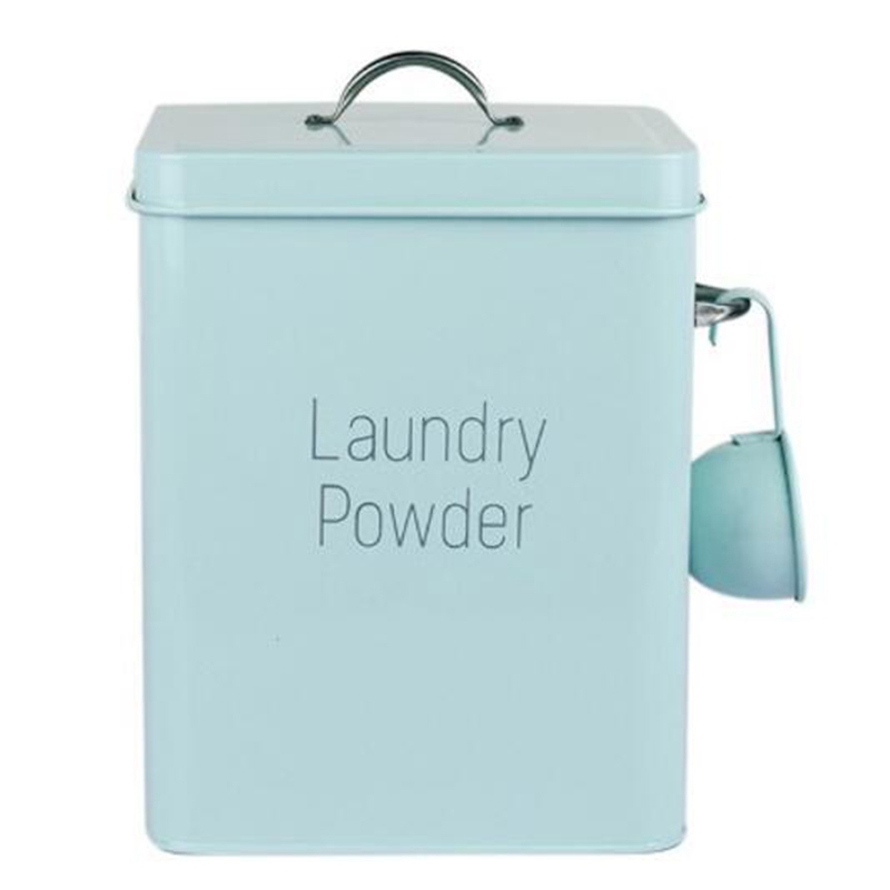 Beautiful Powder Laundry Powder Boxes Storage with Scoop