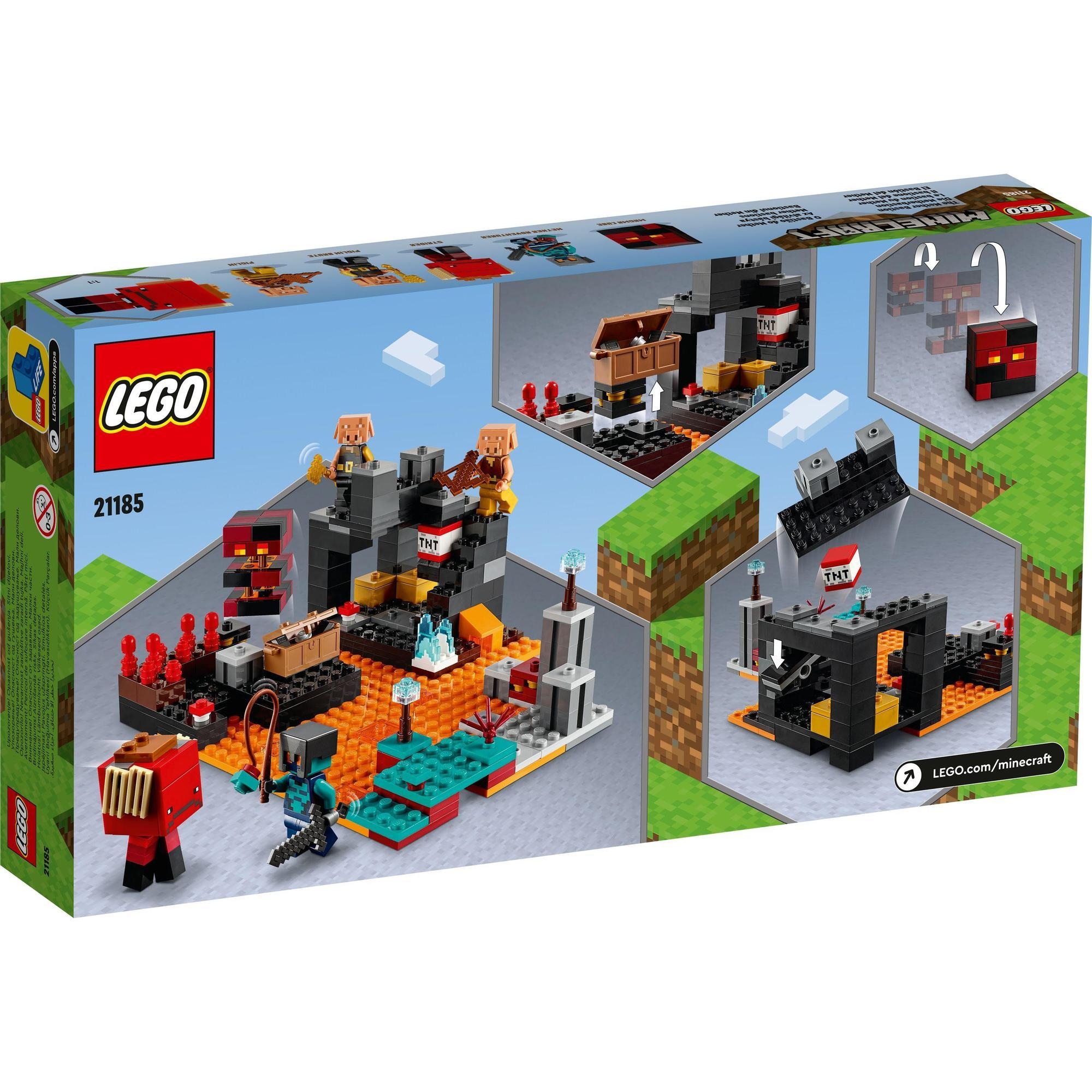 LEGO MINECRAFT 21185 Trận Đối Đầu Tại Nether (300 chi tiết)
