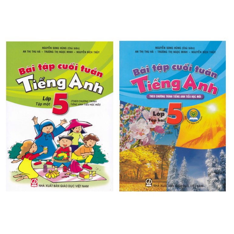 Sách - combo bài tập cuối tuần tiếng anh lớp 5
