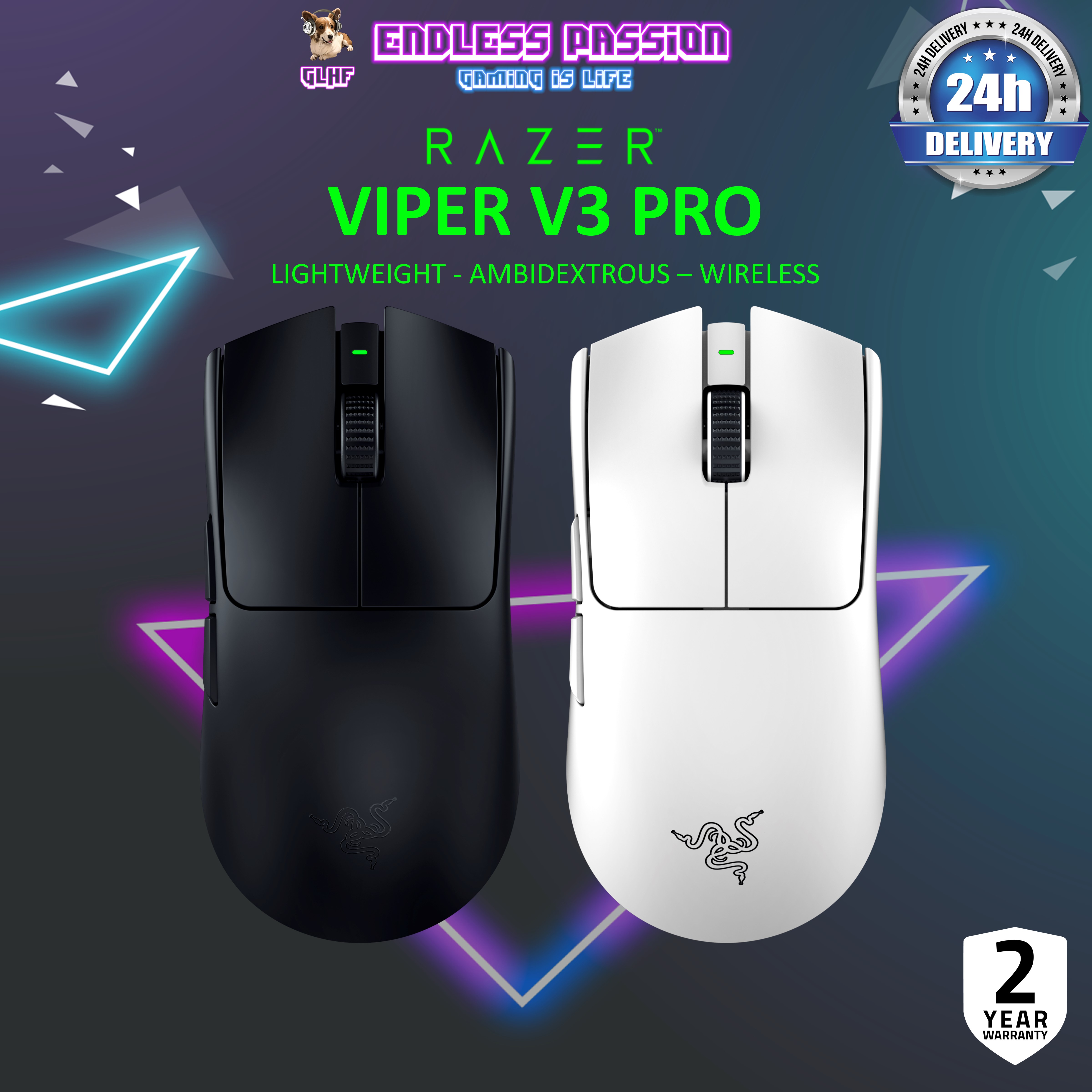 Razer Viper V3 Pro Ultralight Wireless Esports Mouse | Lazada