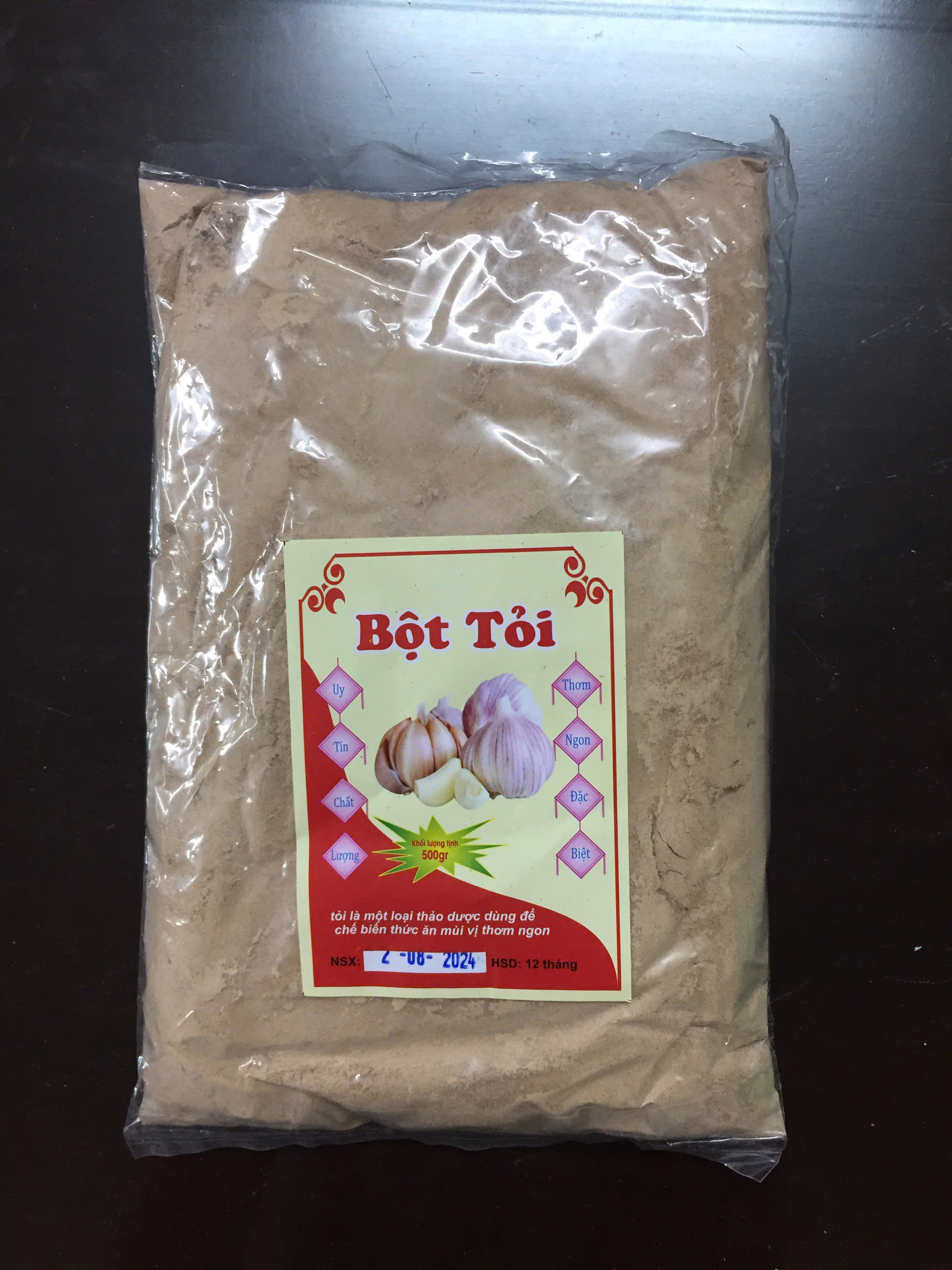 500gr Bột Tỏi nguyên chất