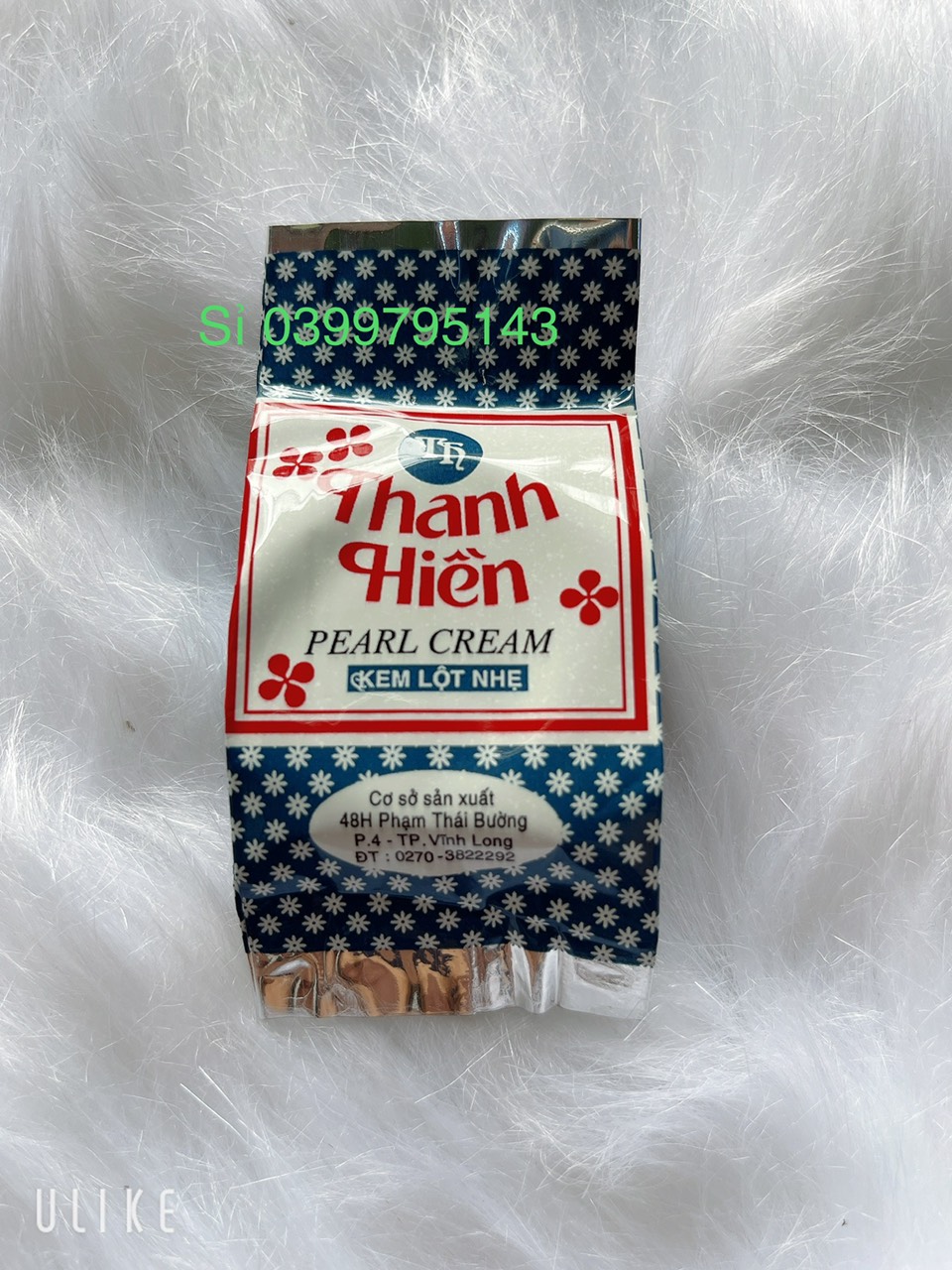 Kem thanh hiền trắng da trộn
