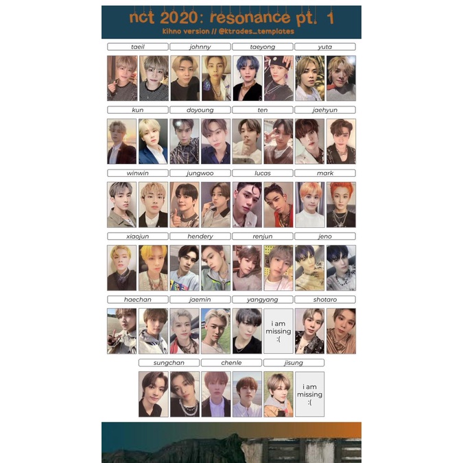 ẢNH Hộp nhạc Kit NCT 127, NCT DREAM, 2020 Resonance | Lazada.vn