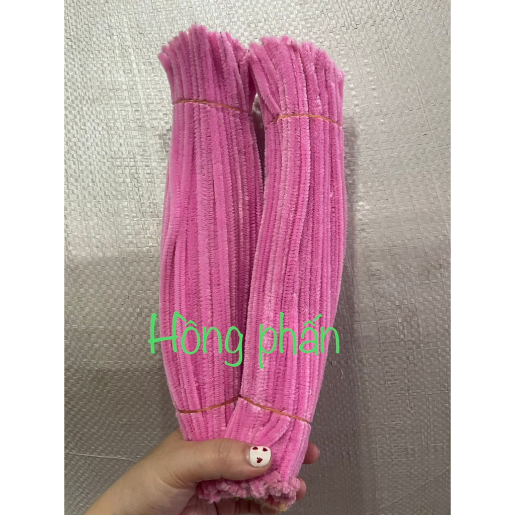 Kẽm nhung bó 100 sợi đủ màu