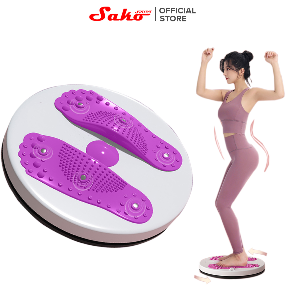 Bàn xoay lắc tập bụng, tập eo thon SAKO