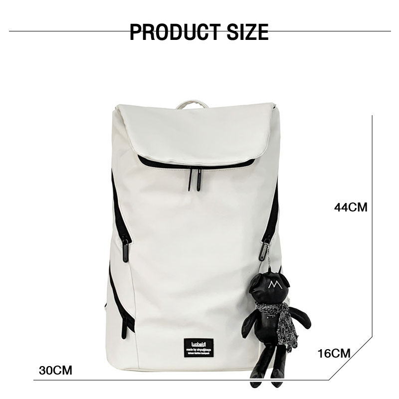 ARCTIC HUNTER balo nam balo du lịch balo đựng quần áo balo chống nước cặp đi học nam  Ba Lô Nam sức chứa lớn thời trang màu trơn đơn giản Ba lô du lịch sinh viên Cặp học sinh