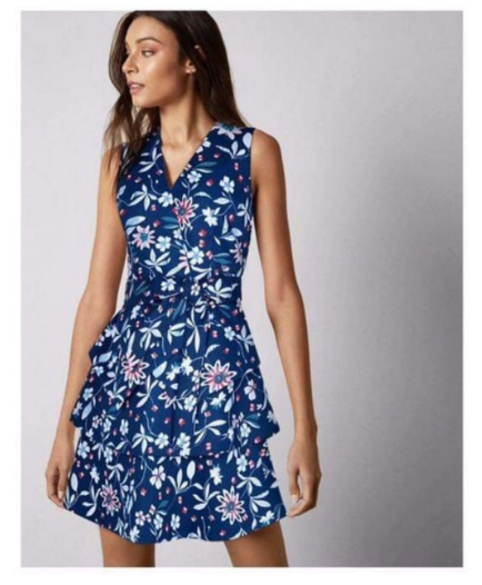Đầm tầng Ted-Baker-Dewana-bouquet-tiered-skirt-dress