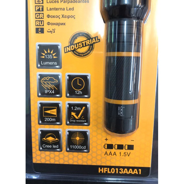 Đèn pin cầm tay INGCO HFL013AAA1