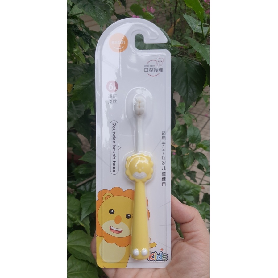 Bàn chải lông tơ mềm mại cho bé