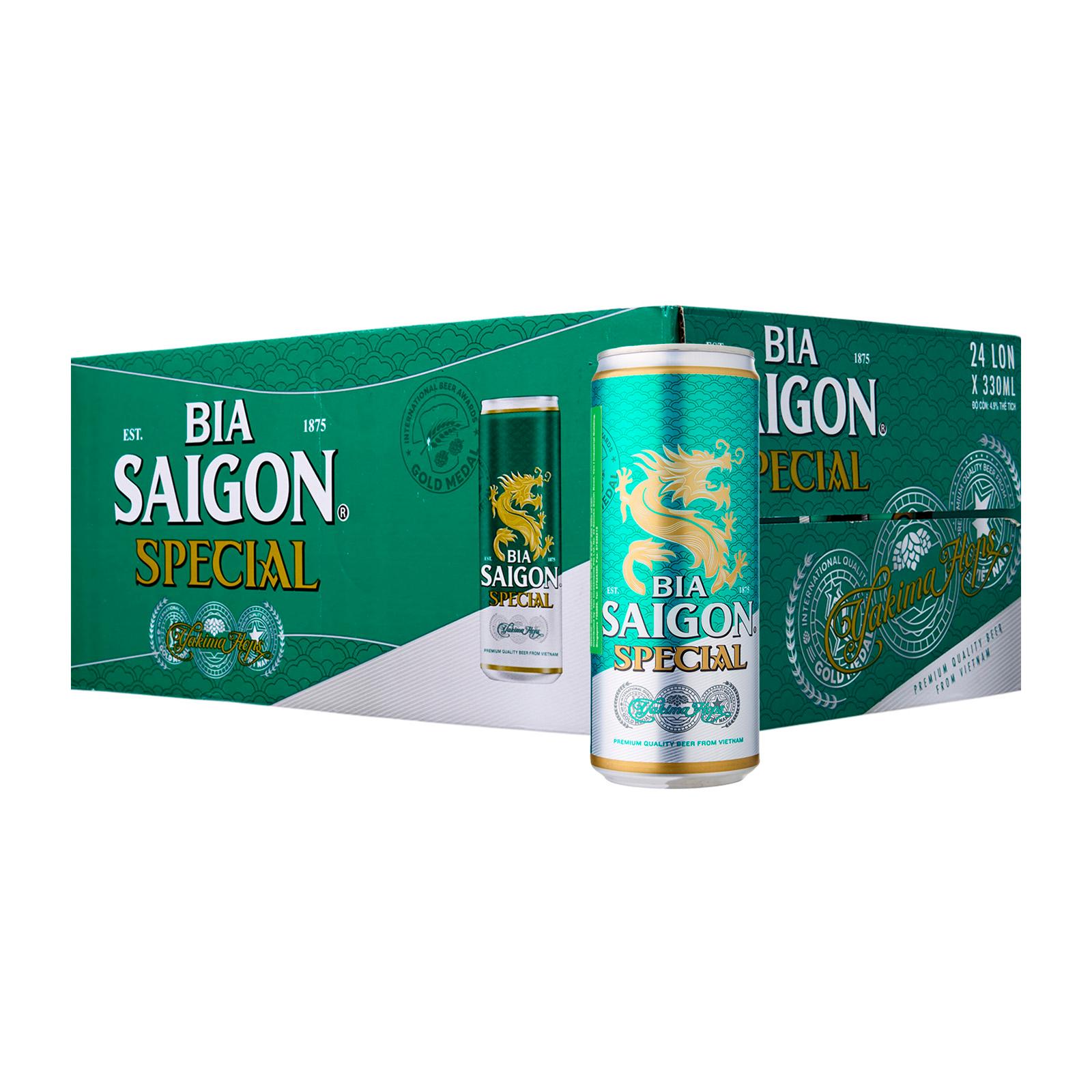 Saigon Special Beer Can 24 x 330 ML - Case | Lazada Singapore