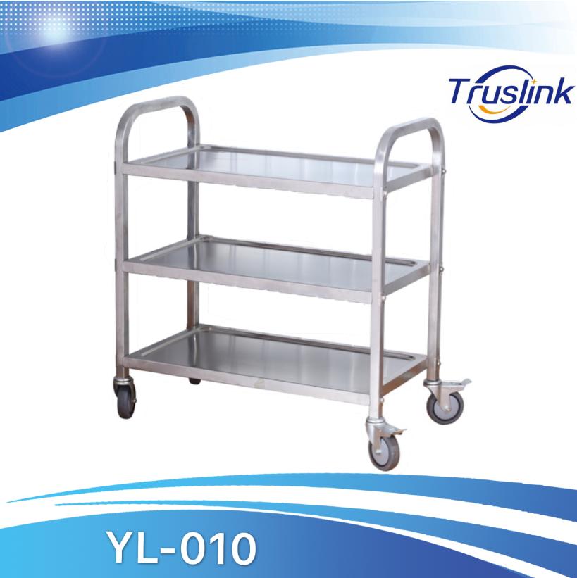[SG Local Seller] Stainless Steel Trolley Kitchen Serving Kitchen
