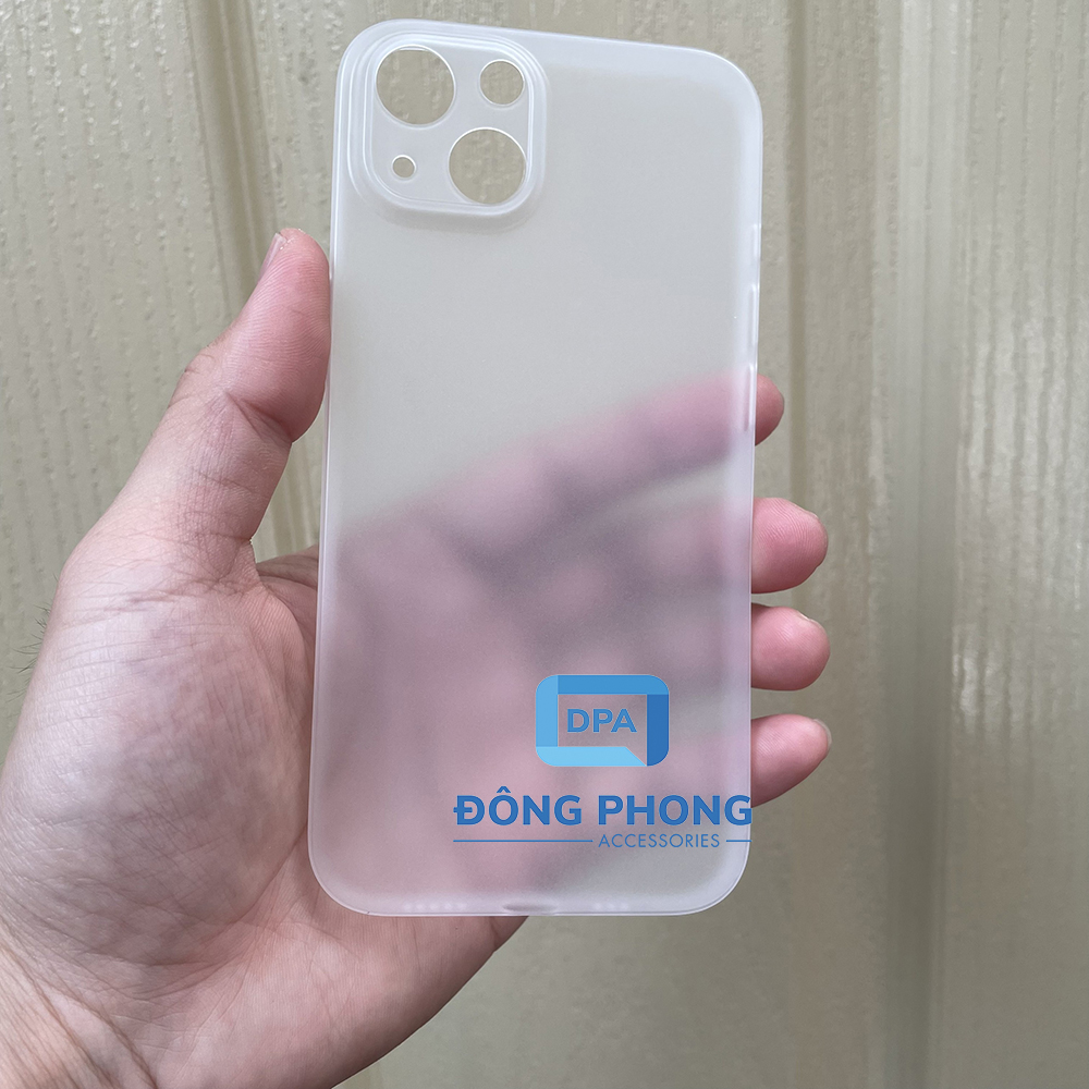 Combo 2 Ốp Lưng Trong Nhám Unibody iPhone 13 Siêu Mỏng