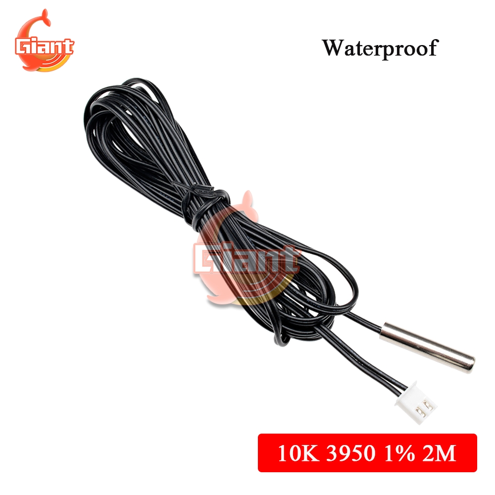 W1209WK Digital Thermostat DC 12V Temperature Controller 30cm Temp Relay Control 1M 2M NTC Temperature Sensor Waterproof Probe